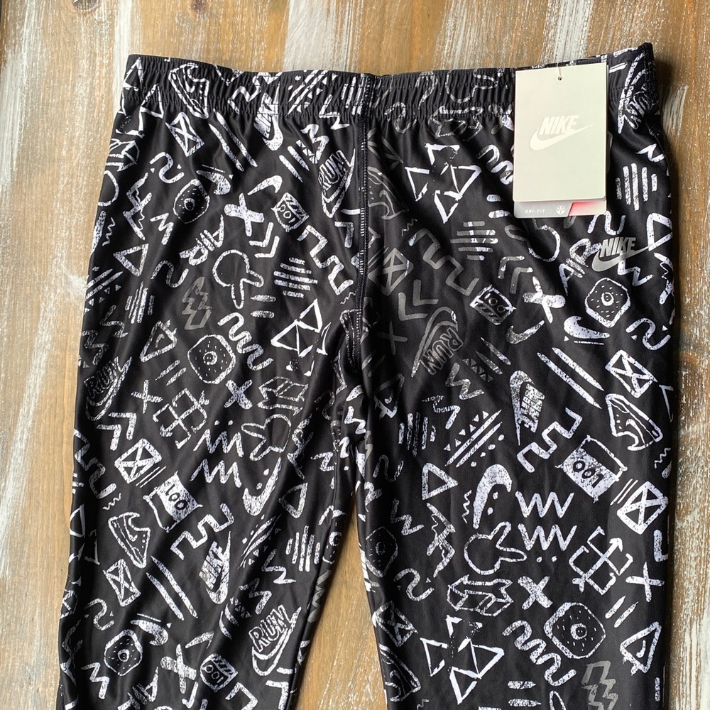 NIKE DRI-FIT Girls Leggings Running Leggings ~ Workout Tights ~ XL NWT